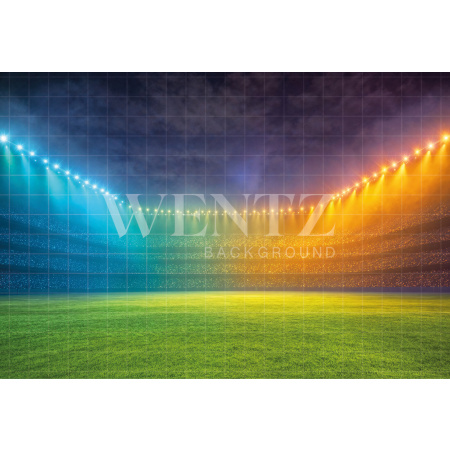 Fabric Photography Background World Cup Soccer Stadium / Backdrop 8137