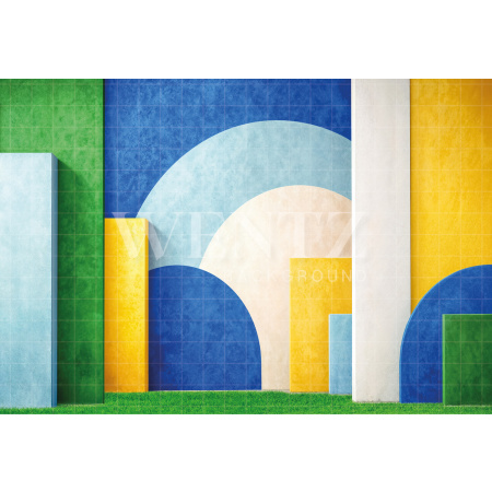 Fabric Photography Background Soccer World Cup / Backdrop 8140