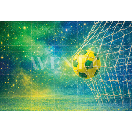 Fabric Photography Background Soccer World Cup / Backdrop 8213