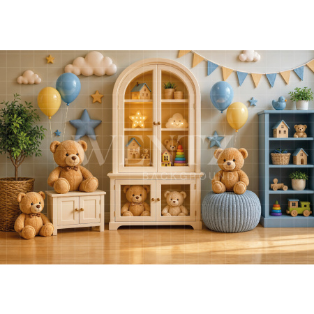 Fabric Photography Background Children's Day / Backdrop 8441