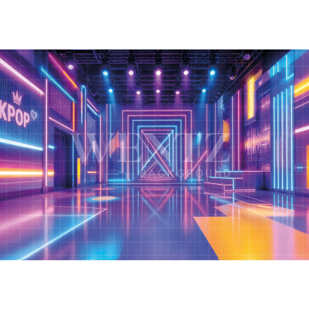Fabric Photography Background K-pop Children's Day / Backdrop 8607
