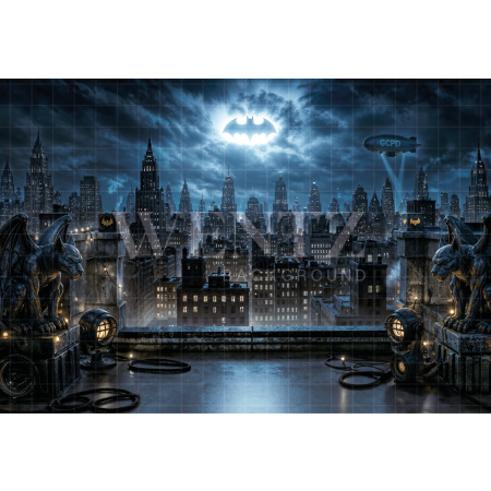 Fabric Photography Background Children's Day Superhero / Backdrop 8635