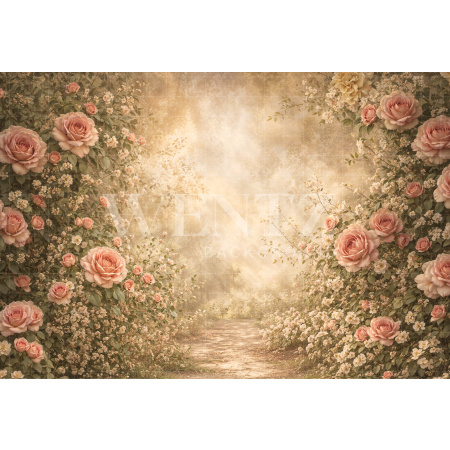 Fabric Photography Background Mother's Day / Backdrop 8229