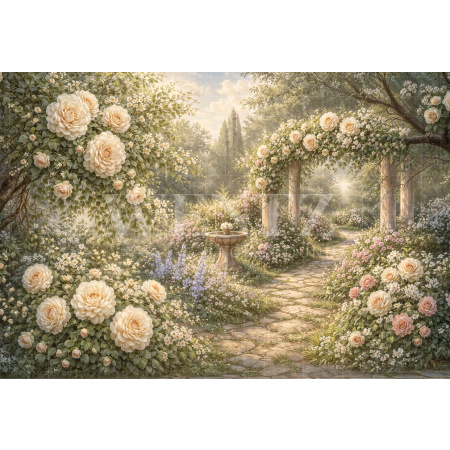 Fabric Photography Background Mother's Day / Backdrop 8243