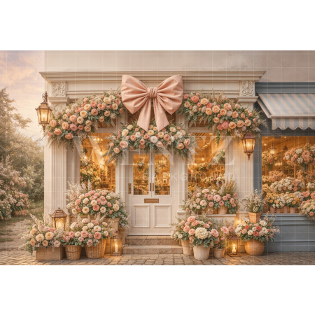 Fabric Photography Background Mother's Day Floriculture / Backdrop 8227