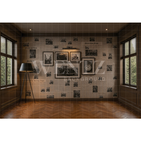 Fabric Photography Background Father's Day / Backdrop 8430