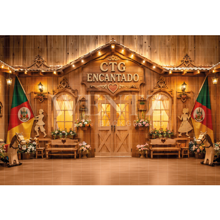 Fabric Photography Background Farmhouse / Backdrop 8650