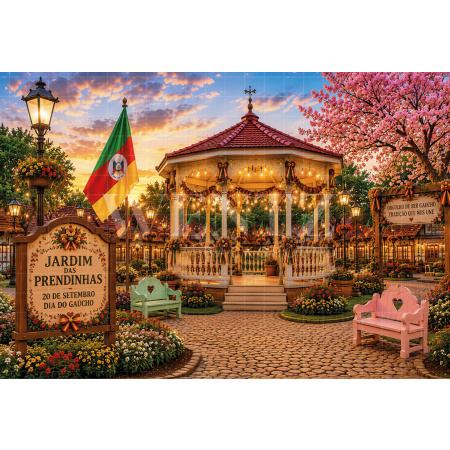 Fabric Photography Background Bandstand / Backdrop 8662