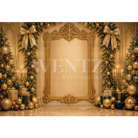 Fabric Photography Background Christmas / Backdrop 8466