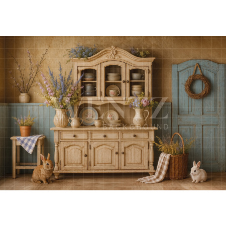 Fabric Photography Background Easter / Backdrop 8044