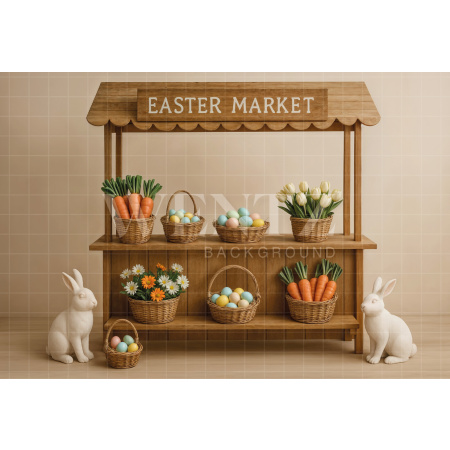 Fabric Photography Background Easter / Backdrop 8050