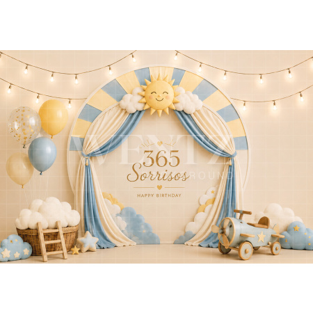 Fabric Photography Background 365 Smiles Cake Smash / Backdrop 8741
