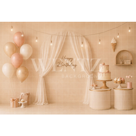 Fabric Photography Background Cake Smash / Backdrop 8680