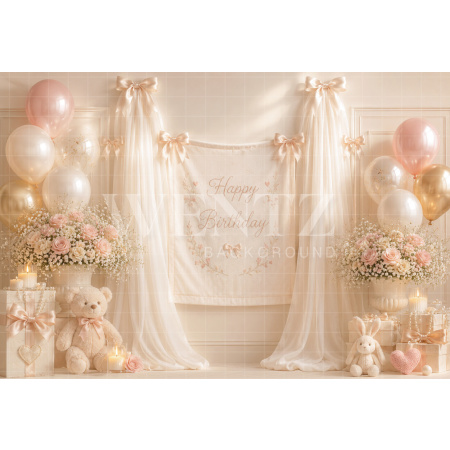 Fabric Photography Background Cake Smash / Backdrop 8707