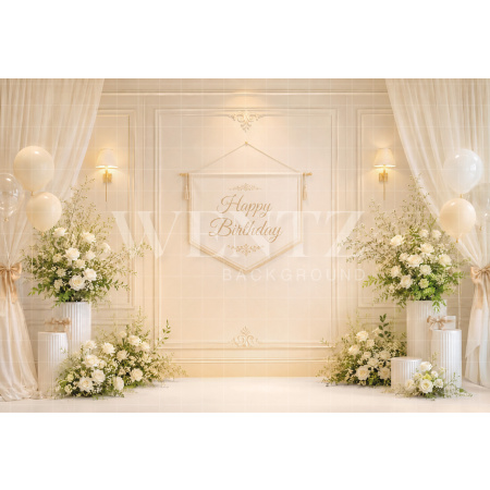 Fabric Photography Background Cake Smash / Backdrop 8709