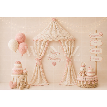 Fabric Photography Background Cake Smash / Backdrop 8829