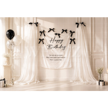Fabric Photography Background Bows Cake Smash / Backdrop 8705