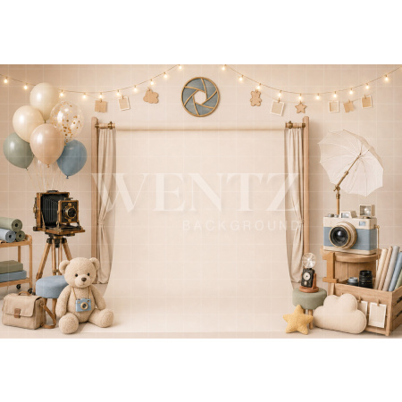 Fabric Photography Background Little Photographer Cake Smash / Backdrop 8790