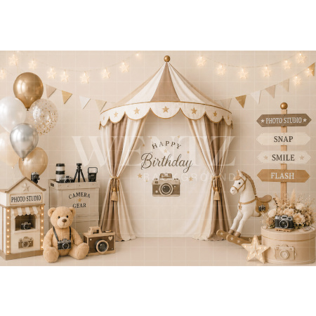 Fabric Photography Background Little Photographer Cake Smash / Backdrop 8809