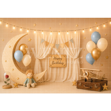 Fabric Photography Background The Little Prince Cake Smash / Backdrop 8685