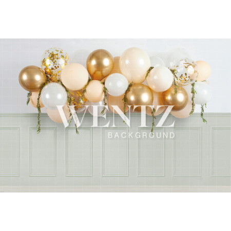 Fabric Photography Background Cake Smash Gold / Backdrop 2233