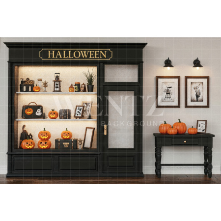 Fabric Photography Background Halloween / Backdrop 7633