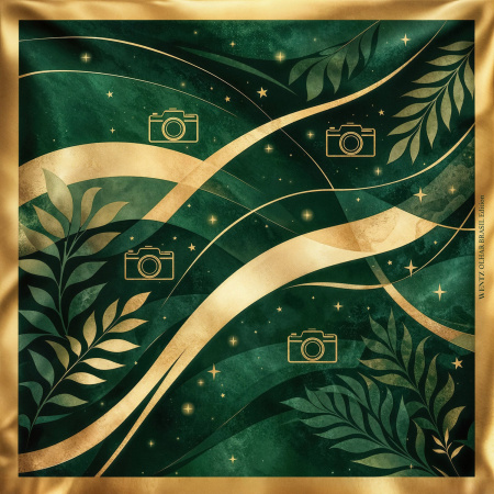 Wentz Scarf Olhar Brasil Edition – 70 x 70 / LW01