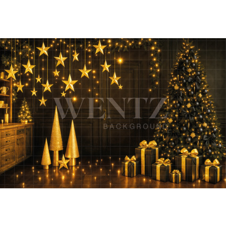 Fabric Photography Background Christmas / Backdrop 7556