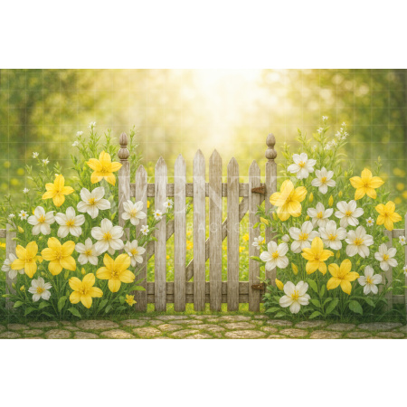Fabric Photography Background Easter / Backdrop 7945