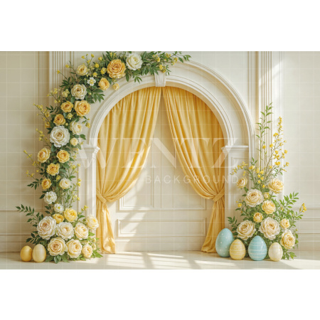 Fabric Photography Background Easter / Backdrop 7944