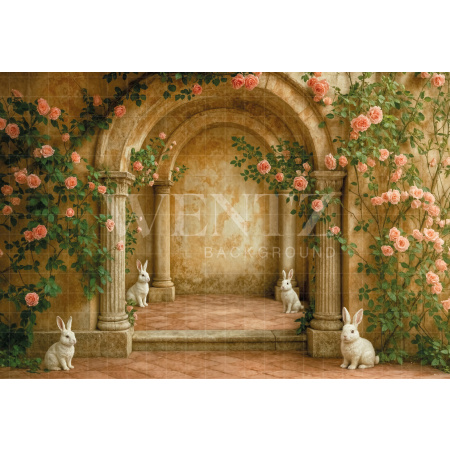 Fabric Photography Background Easter / Backdrop 7959