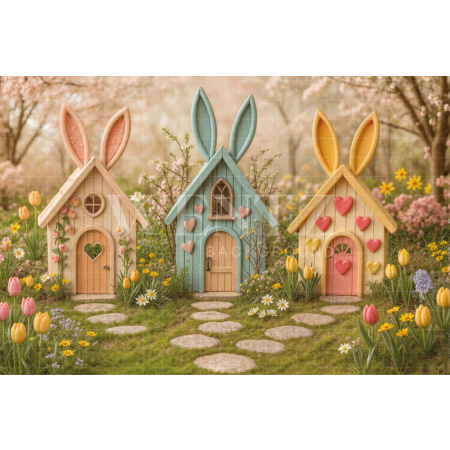 Fabric Photography Background Easter / Backdrop 7986