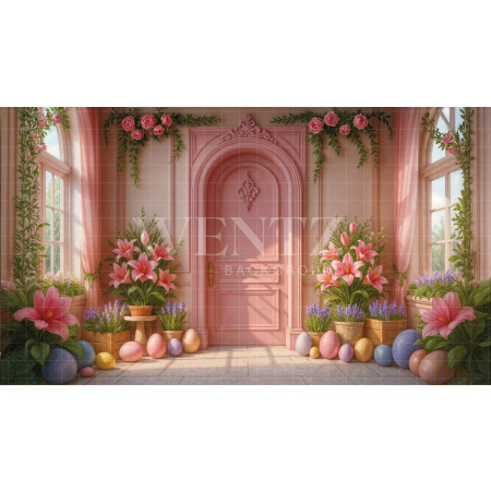 Fundo Fotográfico em Tecido Páscoa / Backdrop 7981