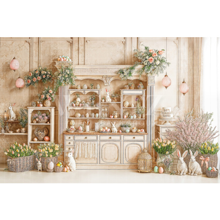 Fabric Photography Background Easter / Backdrop 7992