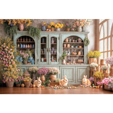 Fabric Photography Background Easter / Backdrop 7991