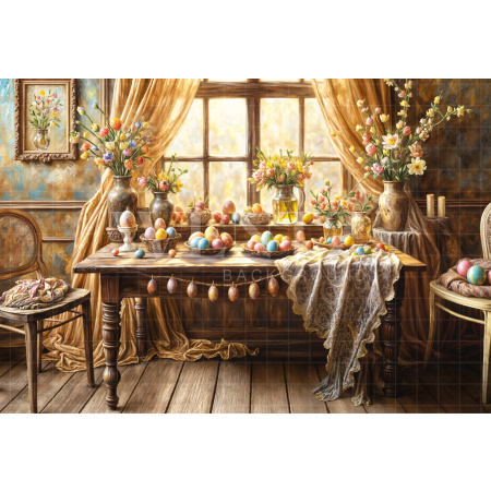 Fabric Photography Background Easter / Backdrop 6672
