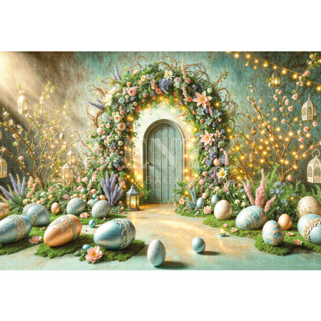 Fabric Photography Background Easter / Backdrop 6675