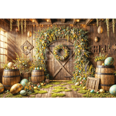 Fabric Photography Background Easter / Backdrop 6706