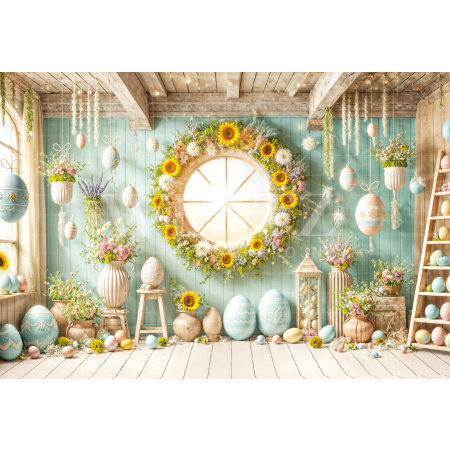 Fabric Photography Background Easter / Backdrop 6708
