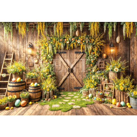 Fabric Photography Background Easter / Backdrop 6707