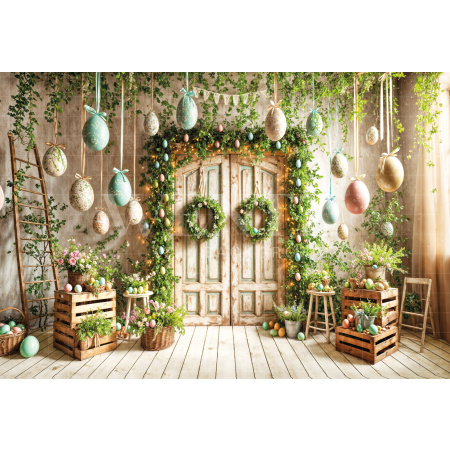 Fabric Photography Background Easter / Backdrop 6722