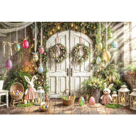 Fabric Photography Background Easter / Backdrop 6723
