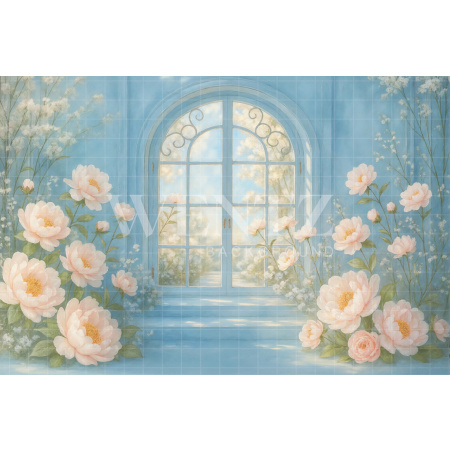 Fabric Photography Background Spring Set / Backdrop 7845