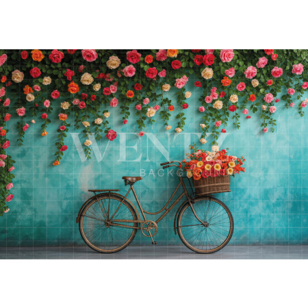 Fabric Photography Background Spring Set / Backdrop 7866