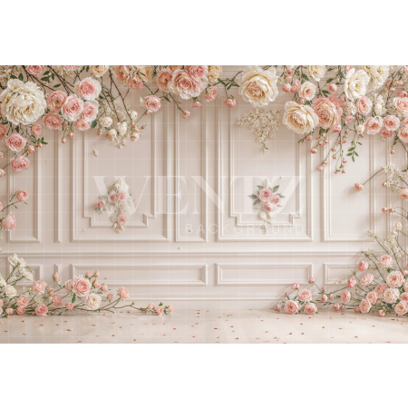 Fabric Photography Background Spring Set / Backdrop 7869