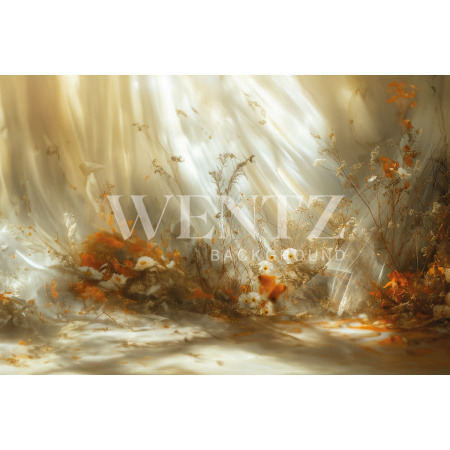 Fabric Photography Background Mother's Day / Backdrop 5765