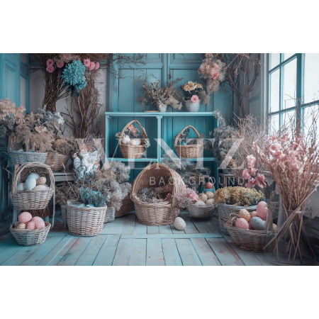 Fabric Photography Background Easter / Backdrop 5529