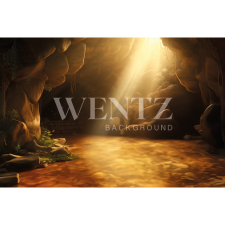 Fabric Photography Background Easter Grotto / Backdrop 5516