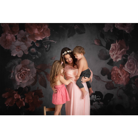 Fabric Photography Background Flowers Fine Art / Backdrop CW29