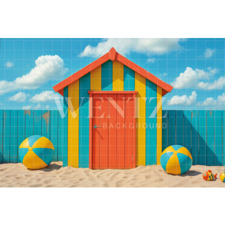 Fabric Photography Background Summer / Backdrop 7883